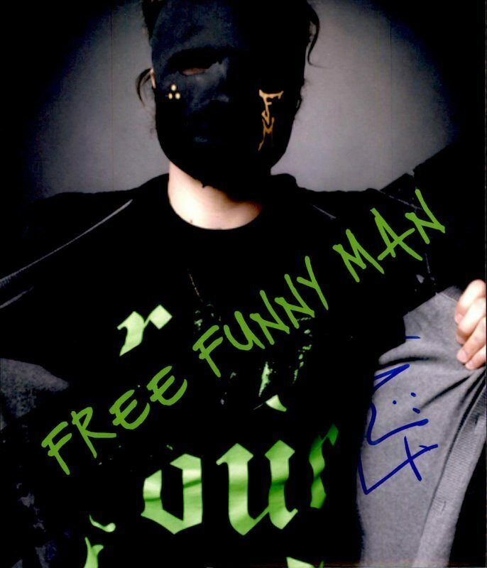 Funny Man Hollywood Undead authentic signed 8x10 Photo Poster painting W/ Certificate A7