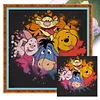 Silhouette Winnie The Pooh-11CT Stamped Cross Stitch 40*40cm