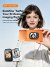 Phone Selfie Rear Camera Display Magnetic for IPhone Remote Shutter