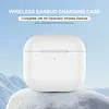 For Airpods 4th Generation Wireless Charger Case Replacement USB-C/Wireless Charging BT Earphones Charging Box 450mAh Headphone Storage Charger Box Without Earbuds