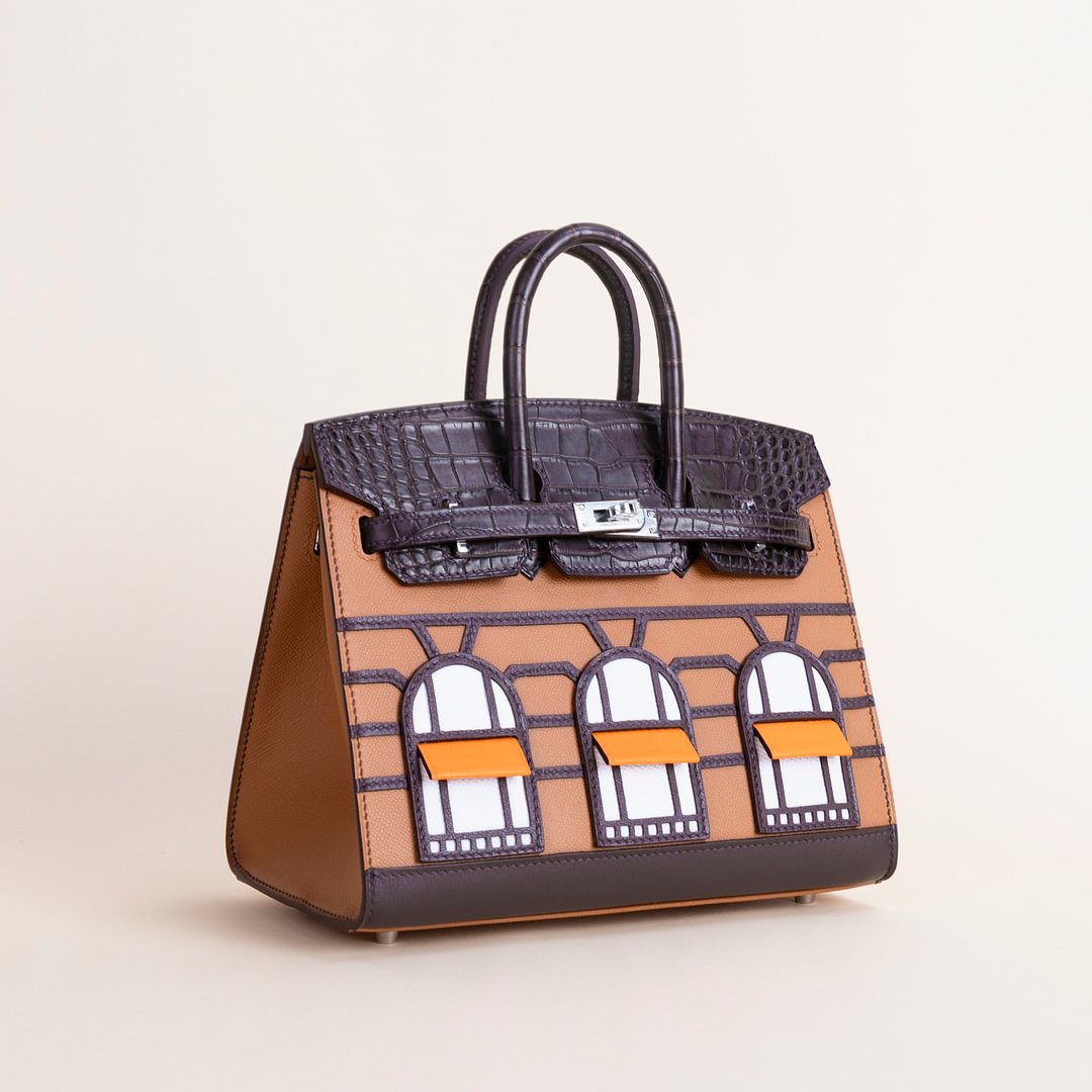 Birkin 20 Faubourg  Alligator/Epsom/Sombaero/Madame CK37 Gold PHW