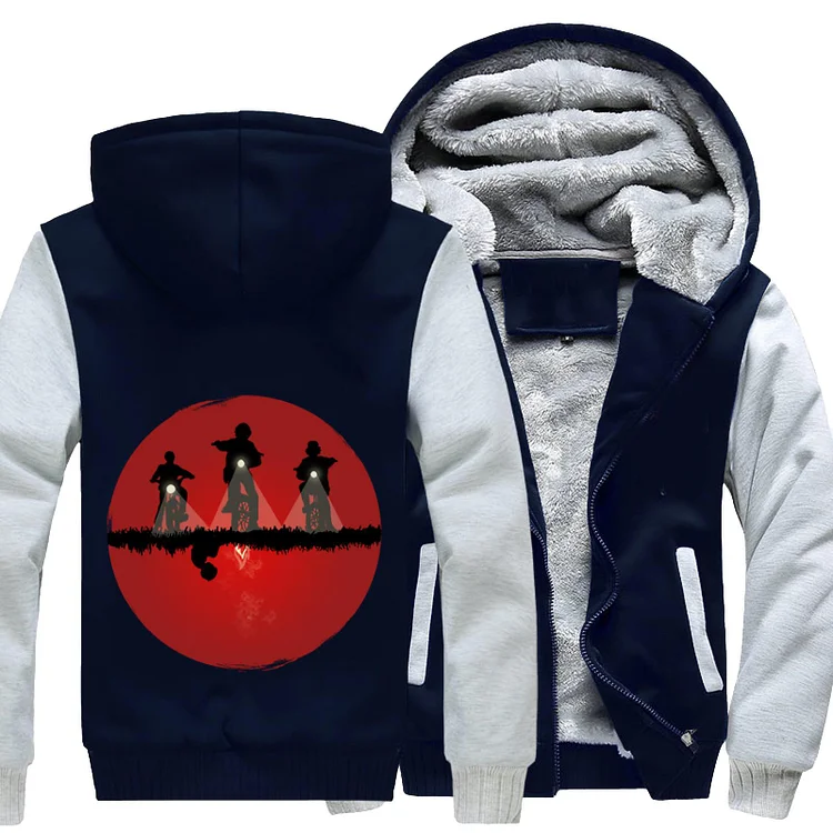 Our Friend Is Waiting For Us To Find Him, Stranger Things Fleece Jacket