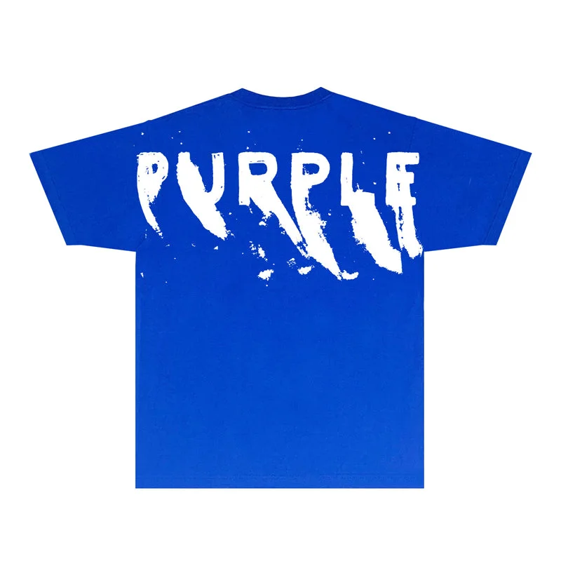 Purple fashion T-shirt