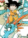 Riding Dragon Son Goku Decoration Painting - Dragon Ball - Xingkong Studio