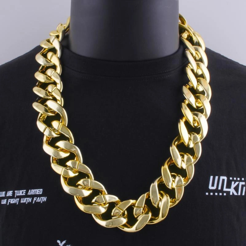 5 Pieces Exaggerated Solid Color Ccb Necklace