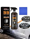 120ml Car Tire Brightener Long Lasting Car Wheel Polishing Cleaner for Auto Care