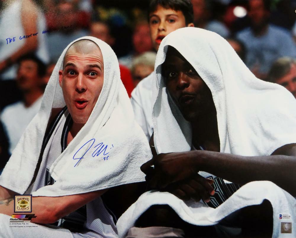 Jason Williams Autographed Kings 16x20 PF Photo Poster painting Towel w/ Insc- Beckett Auth