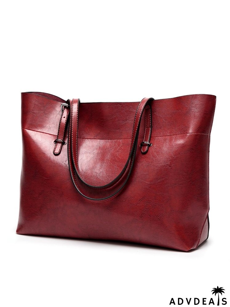 Minimalist Large Capacity Tote Bag