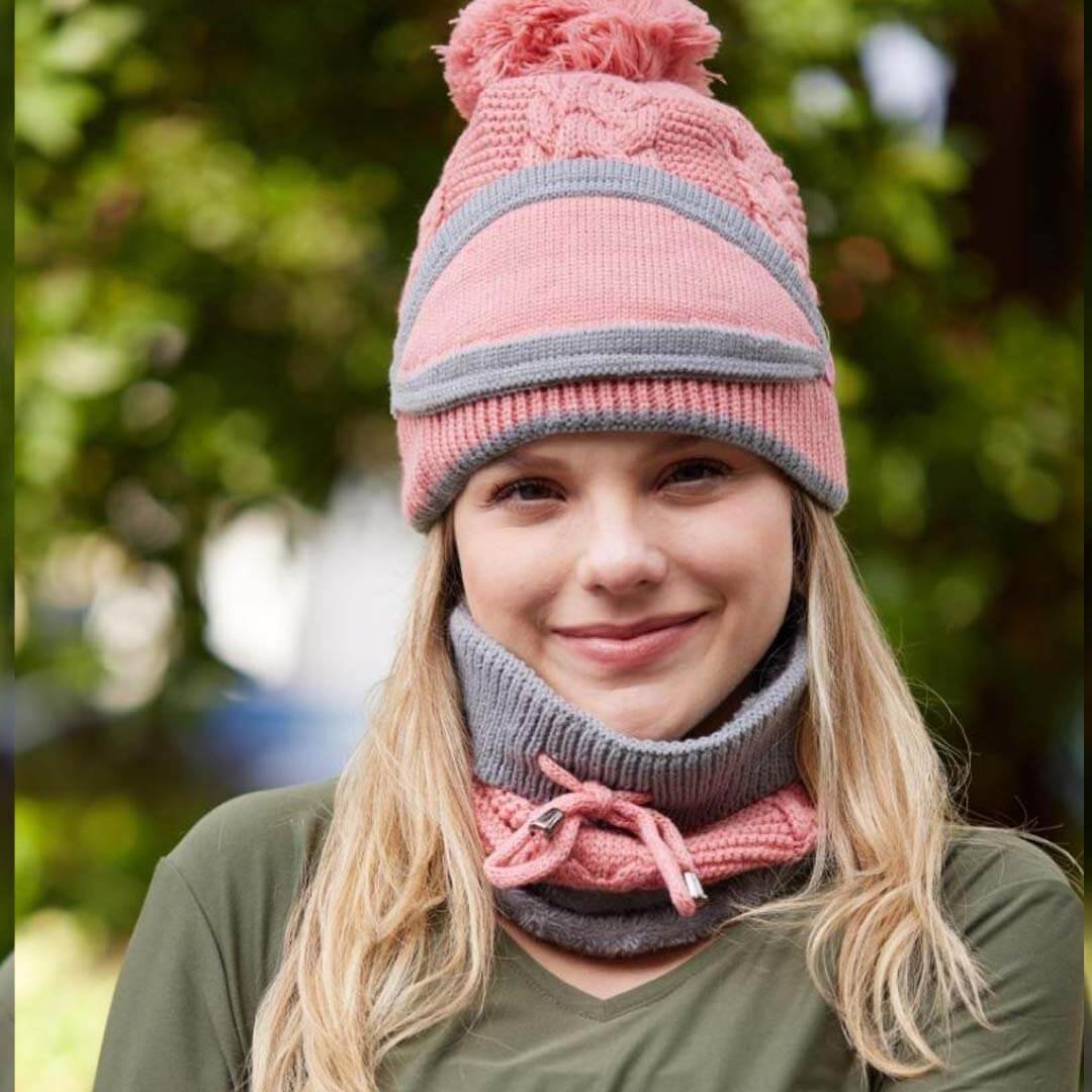 ?Promotion de Noël? Costume d\'hiver (masque, chapeau, écharpe)