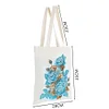 Diamond Painting Eco-Friendly Bag-DIY Crystal Rhinestone Flower