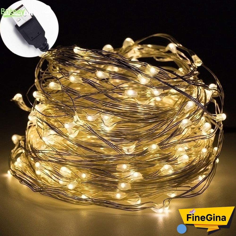 300/200/100/50/10 LEDs Waterproof Solar String Lights, Fairy Copper Wire String Lights for Christmas, Patio, Lawn, Garden, Wedding, Party and Holiday