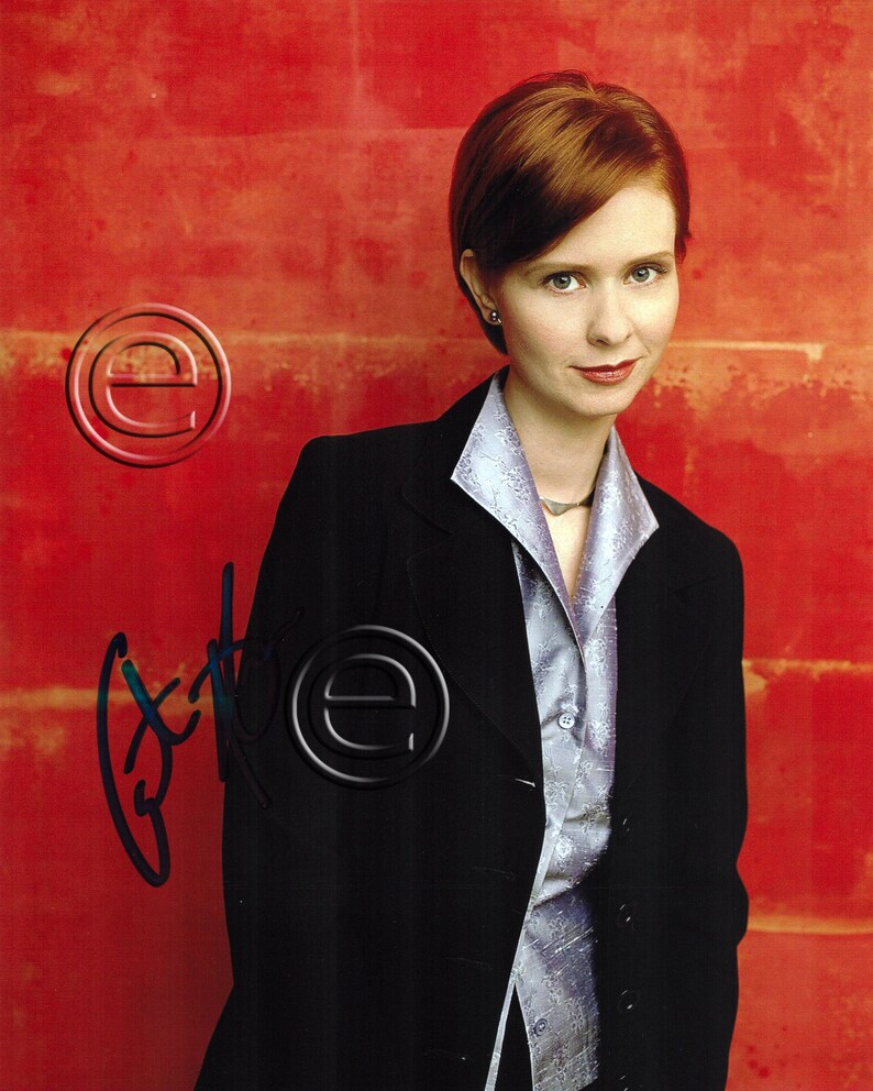 Cynthia Nixon Autographed Signed Photo Poster painting 8 x 10 print Photo Poster painting picture poster wall art autograph