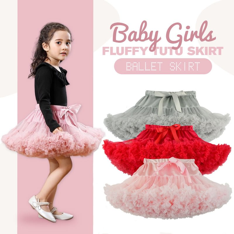 Baby Girls Fluffy Tutu Skirt Ballet Skirt