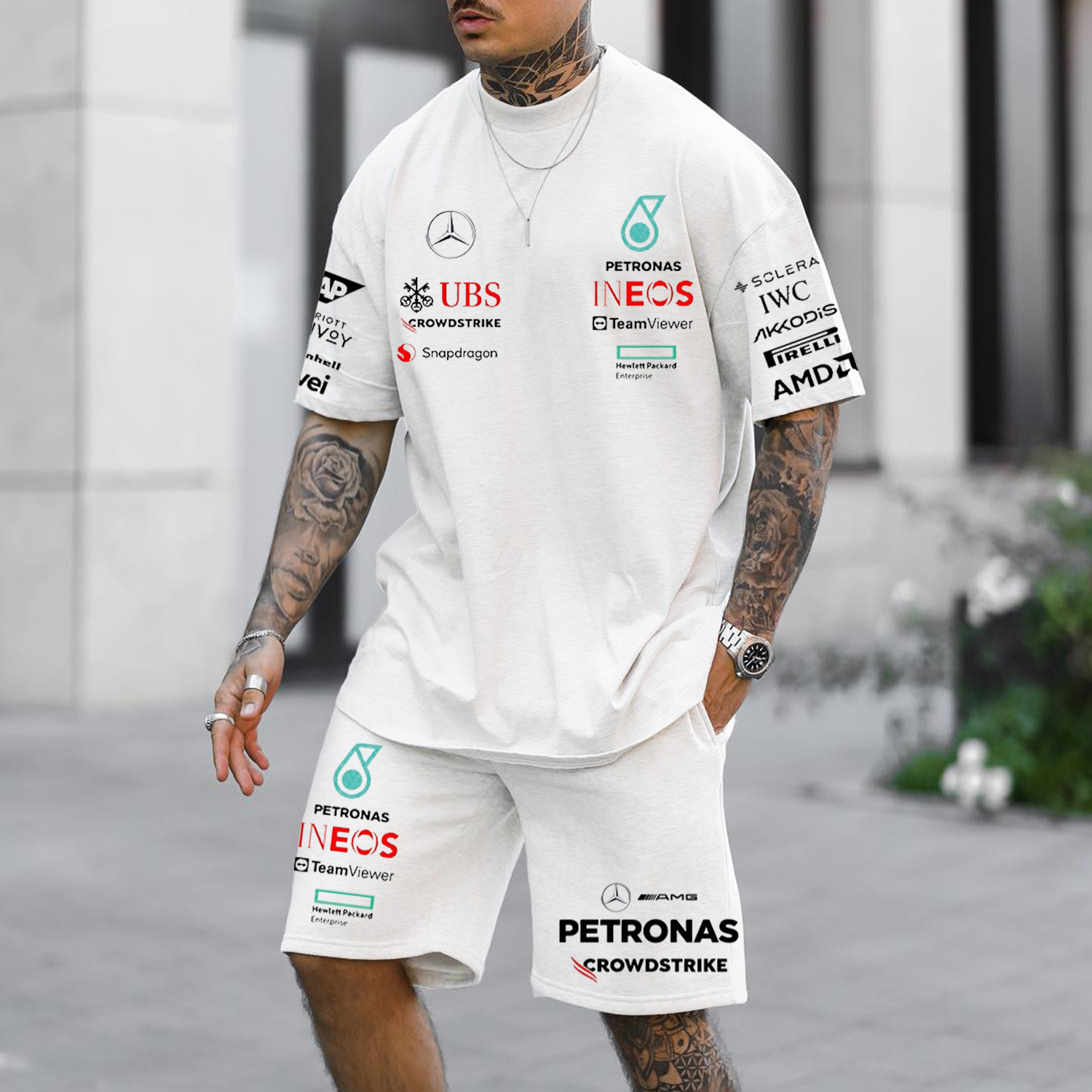 Casual Street Brand Racing Design Suit / TECHWEAR CLUB / Techwear