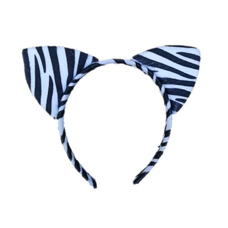 14 Colors Beautiful Masquerade Halloween Cat Ears Cosplay Cat Ear Anime Party Costume Bow Tie Bell Headwear Headband Anime