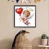 Kits sp&eacute;ciaux de peinture en diamant partiel 5d pour la Saint-Valentin de Cupidon pour adultes, d&eacute;coration int&eacute;rieure, peintures de diamants, art de p