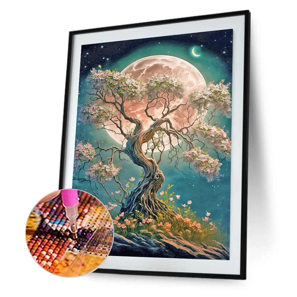 Diamond Painting - Full Round Drill - Tree(30*40cm)