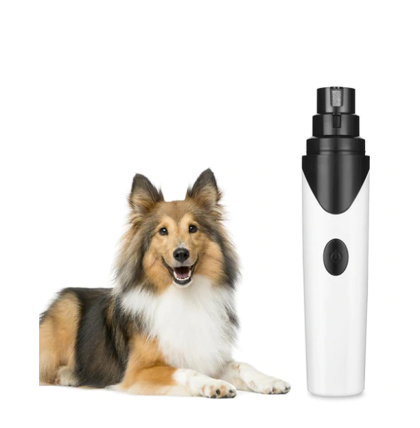 Dog Nail Trimmer - Electric Nail Grinder For Dogs - Soft Pet Paws