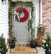🔥Last Day 49% OFF🎄Red Berry Ruffled Burlap Christmas Wreath🎄-mysite-Adracos