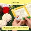 Deer Crochet Kit with Step-By-Step Video Tutorials, Crochet Hooks for Gift Home decor