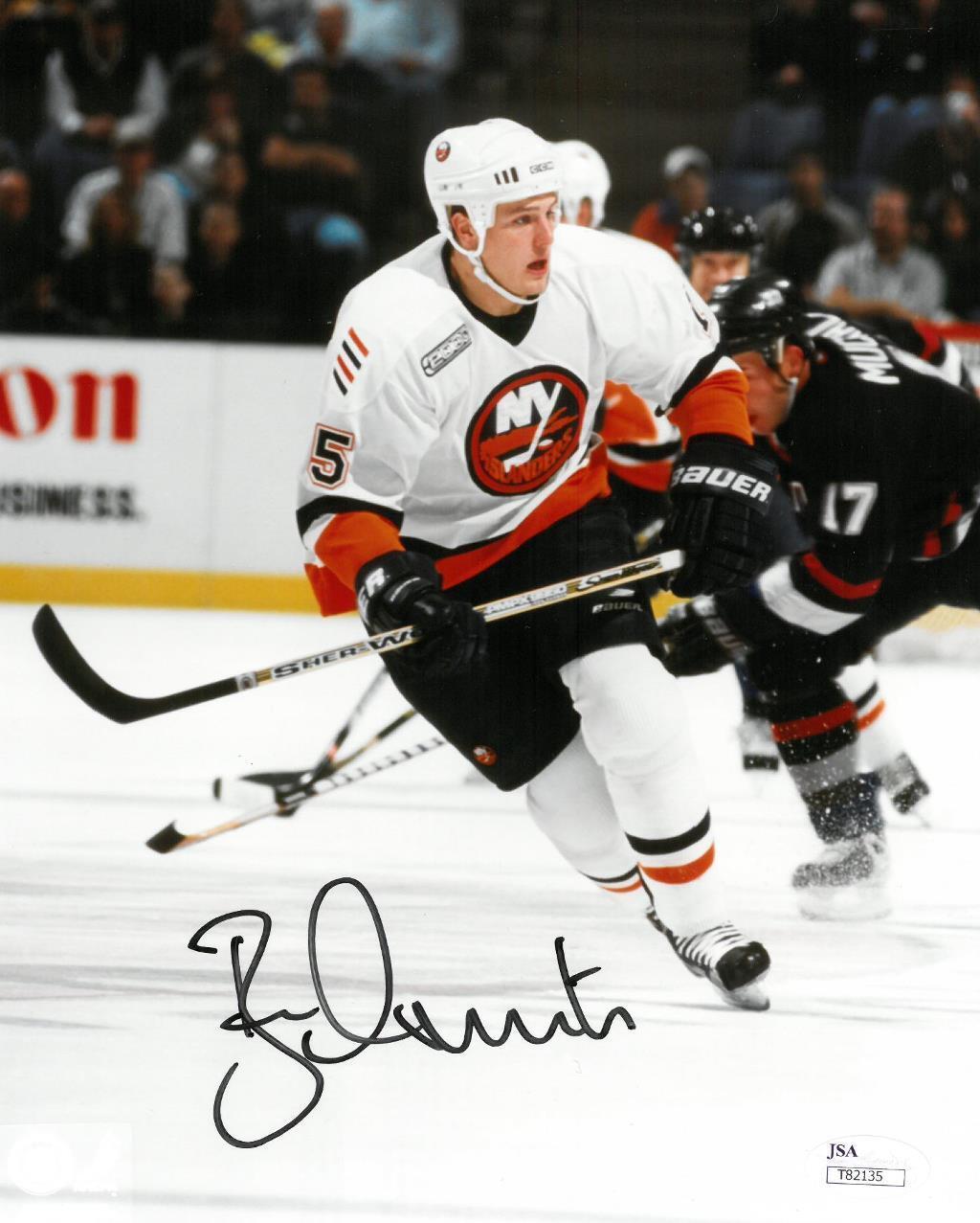 Brad Isbister Signed Islanders Authentic Autographed 8x10 Photo Poster painting JSA #T82135