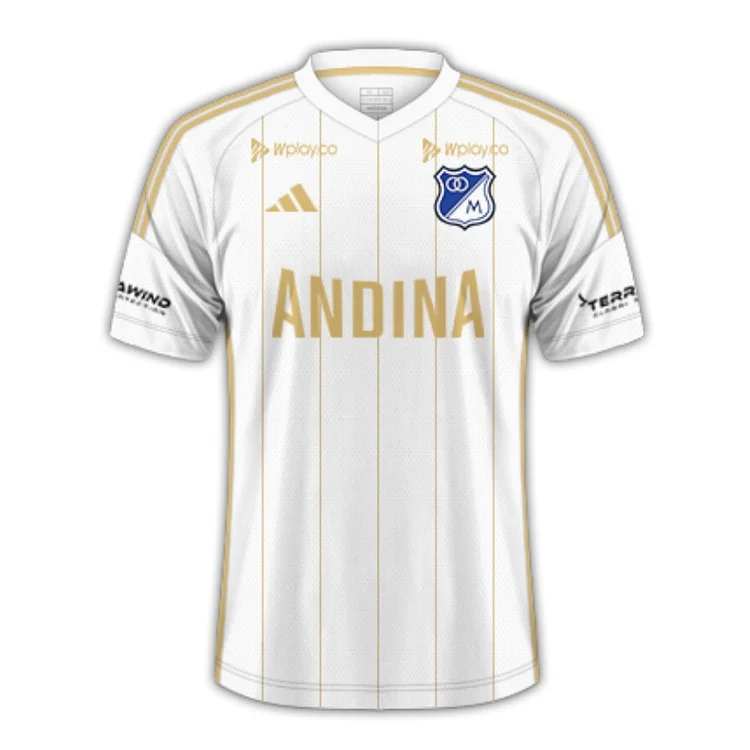 24/25 Millonarios away Football Jersey