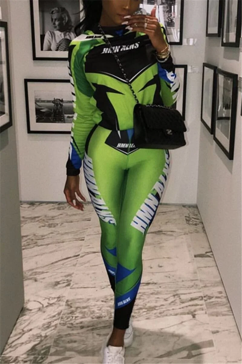 Fashion Leisure Sports Two Piece