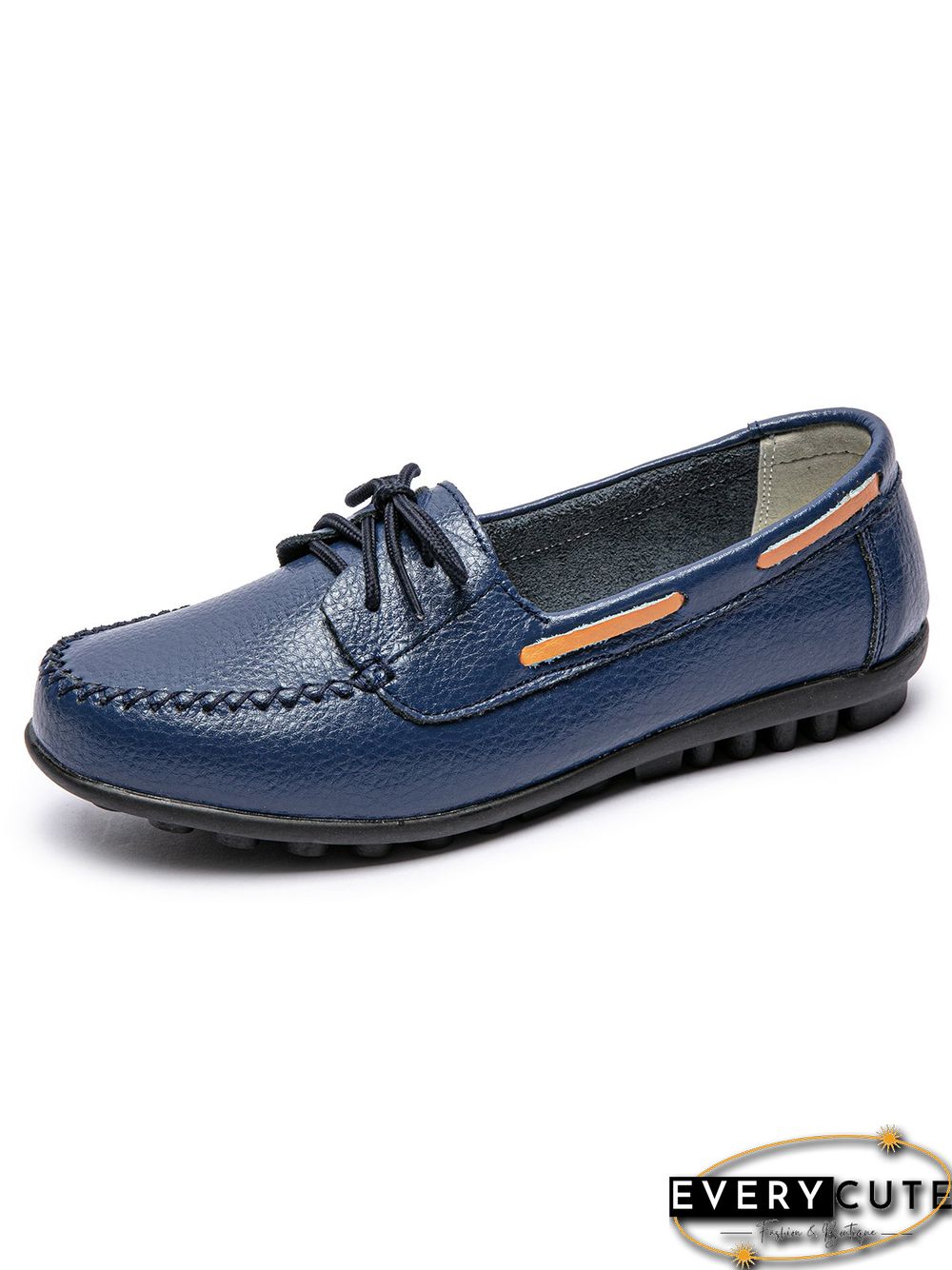 Retro Casual Simple Lace-up Flat Shoes