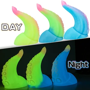 Octopus Fantasy Luminous Silicone Dildo With Suction Cup