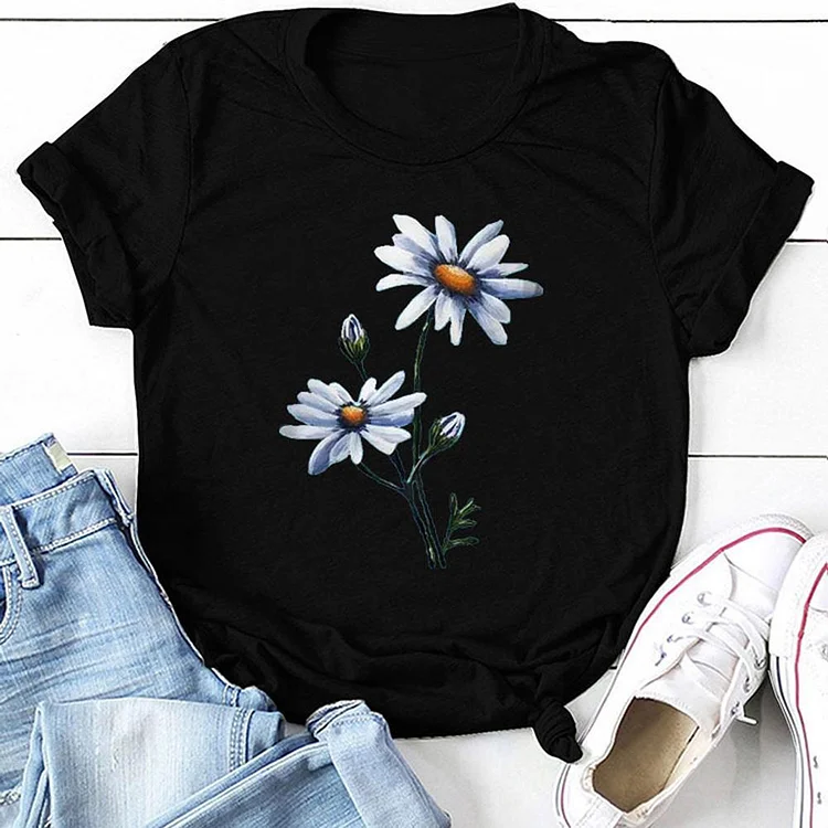 daisy T-Shirt Tee --Annaletters