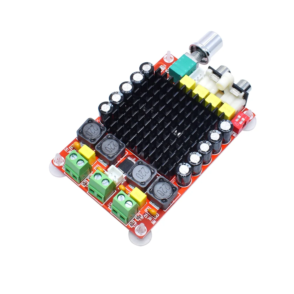 TDA7498 DC14-34V Amplifier Board Of Class D 2X100W Dual Channel TDA7498 Amplifier Audio Board