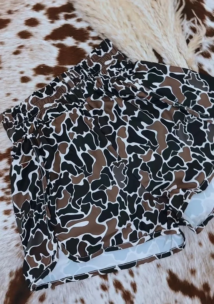 Duck Camo Casual Shorts
