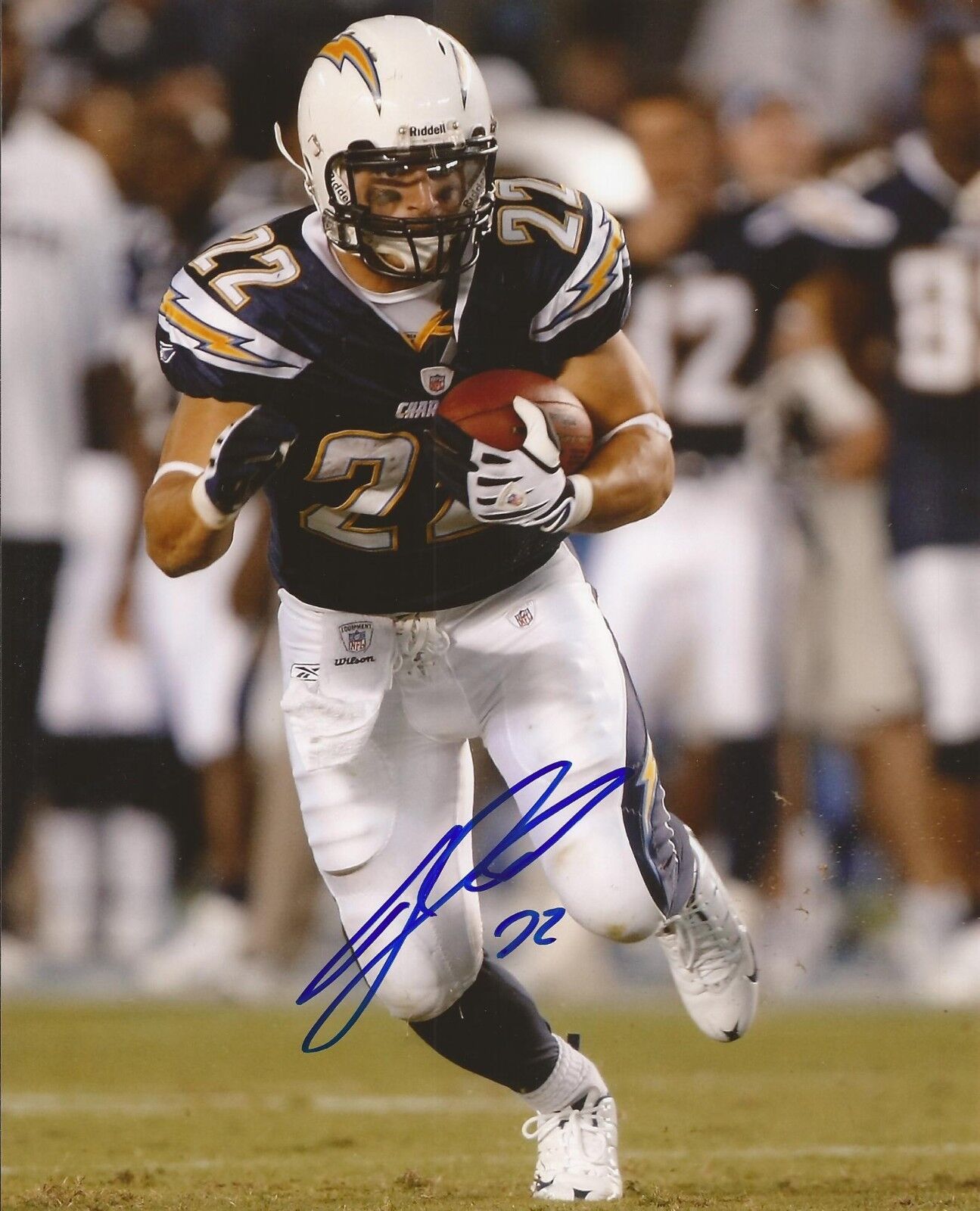 JACOB HESTER SIGNED SAN DIEGO CHARGERS 8x10 Photo Poster painting #2