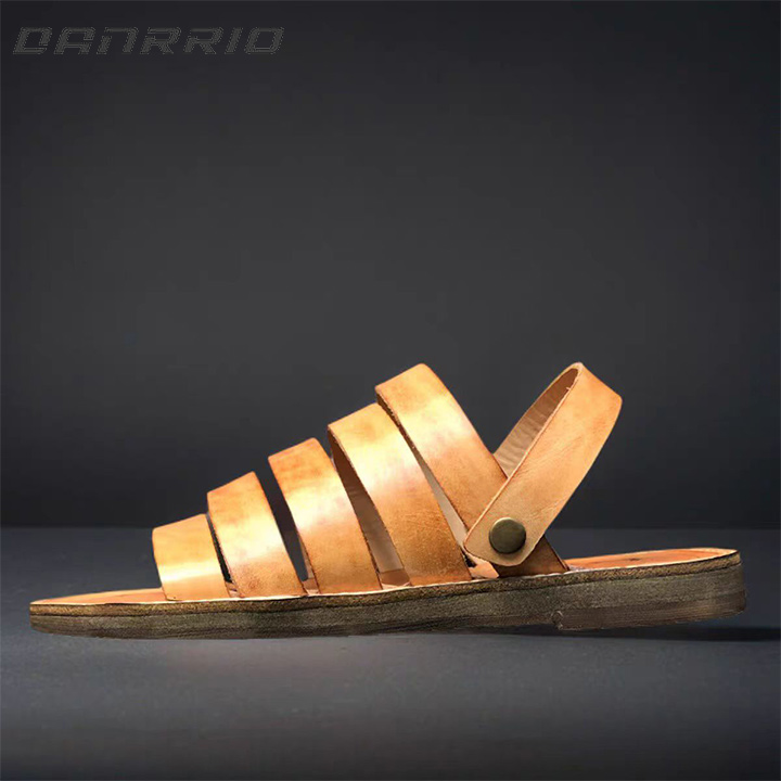 DANRRIO Handmade Original Trendy Vintage Premium Distressed Large Size Sandals DANRRIO.COM DANRRIO