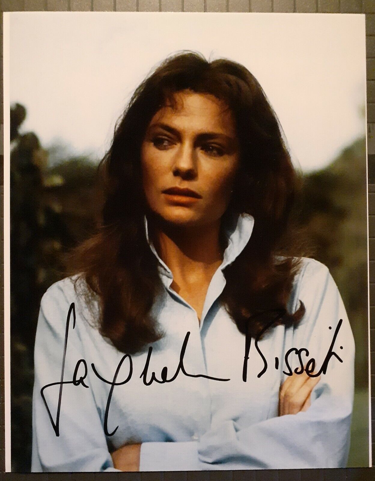 Jacqueline Bisset signed 8x10