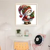 Christmas Tree Gnome - 11CT Stamped Cross Stitch - 40*40cm - Xmas