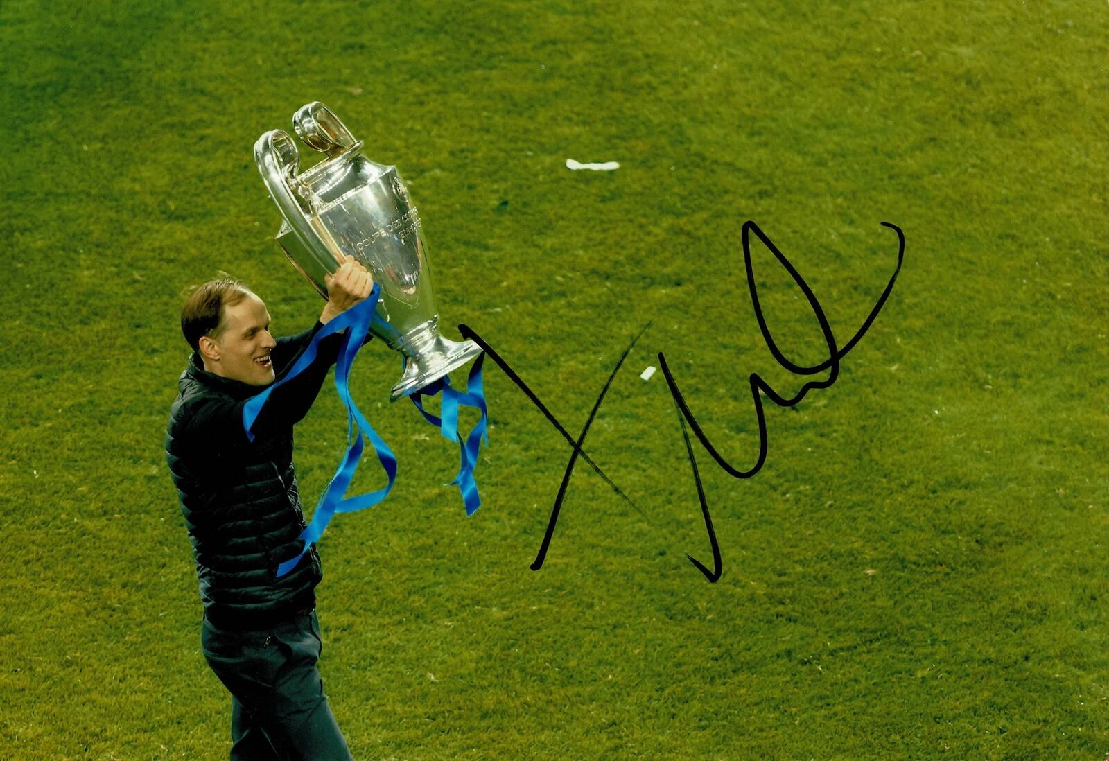 Thomas Tuchel Signed 12X8 Photo Poster painting Chelsea F.C. Genuine Signature AFTAL COA (1537)