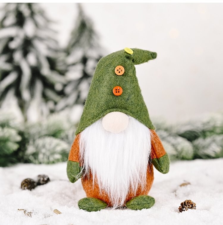 Christmas Standing Swedish Gnome Doll Ornament