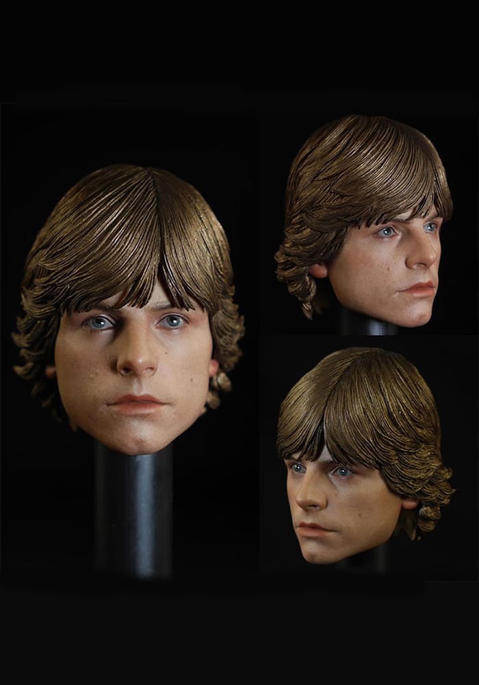 【IN STOCK】Galactic Hero 1/6th Luke Handsome Movie Star Head Sculpture Fit 12" Male Action Figure Body SOTOYS-aliexpress