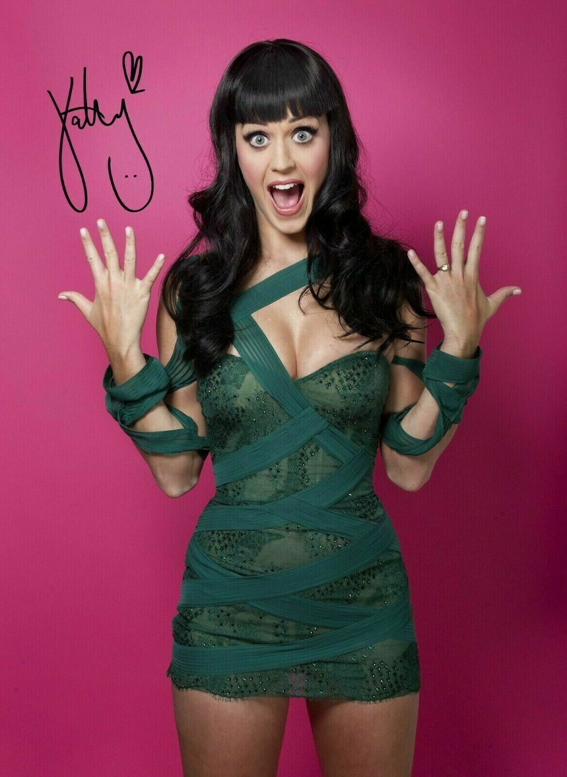 Katy Perry 8x6 INCH autograph signed Photo Poster painting