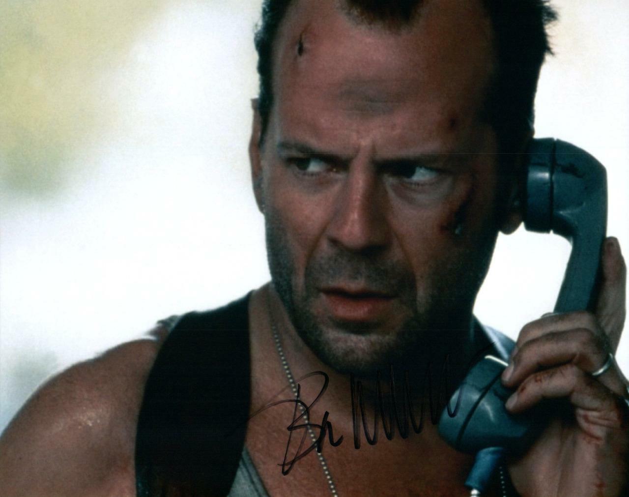 Bruce Willis 8x10 signed Photo Poster painting autographed Picture + COA