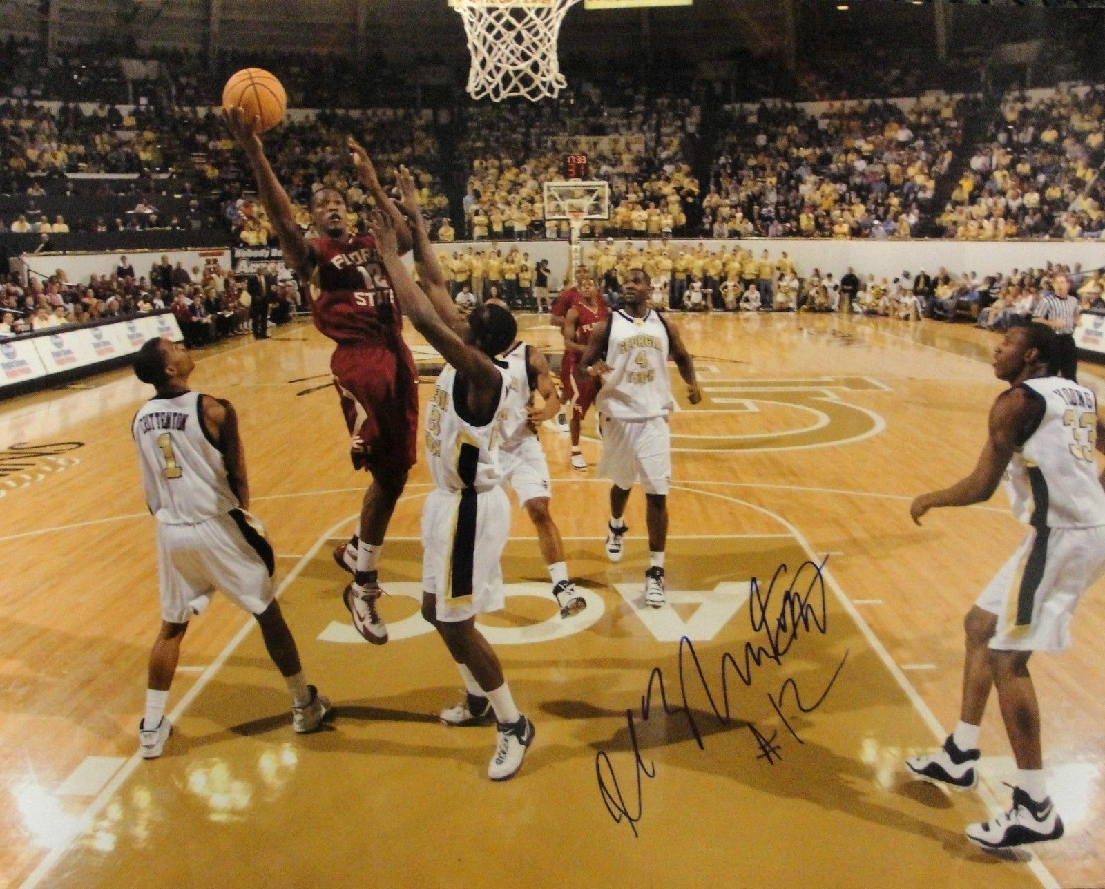 Al Thornton Hand Signed Autographed 11x14 Photo Poster paintinggraph Florida State