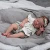 [Heartbeat & Sound] 20" Lifelike Reborn Girl Baby Doll Named Gidema with Painted Hair, Gifts For Kids - RBBI-Myrebornbabydoll&reg; Myrebornbabydoll&reg;