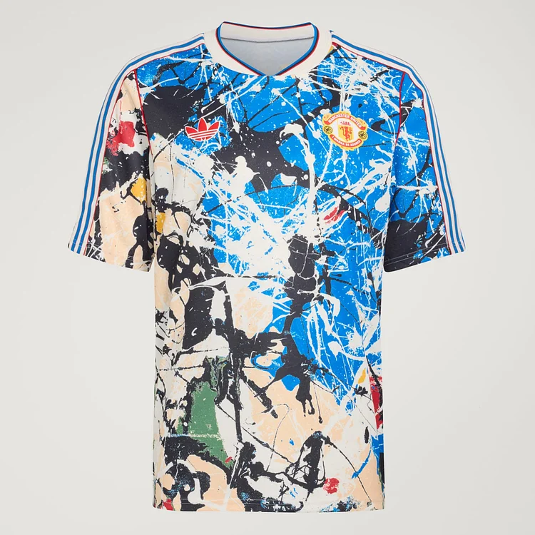【S~4XL】Manchester United Stone Roses 2026 Lifestyle Jersey
