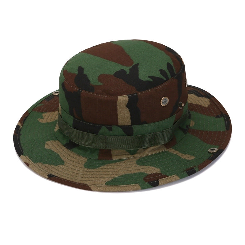Suppliers Outdoor Camping Camouflage Hat Fishing Hat Travel Fisherman Hat Beni Hat Men And Women Sun Protection Hat