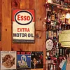 (Multi Style) esso tigre de p&eacute;trole - Panneaux en &eacute;tain m&eacute;tallique(30*40cm)