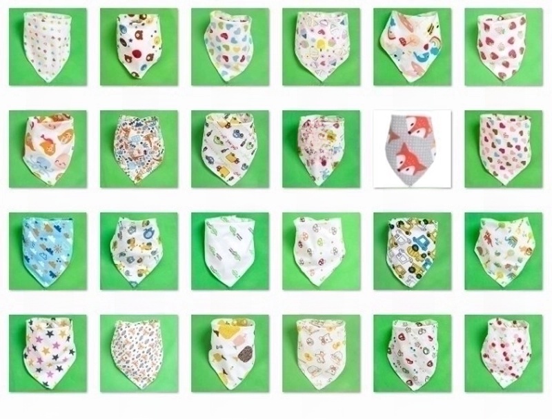 Cute Animal Stripe 100% Cotton Baby Accessories4