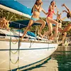 Boat Ladders Foldable Water Ladder Marine Rope Ladder for Fishing Boarding Swim