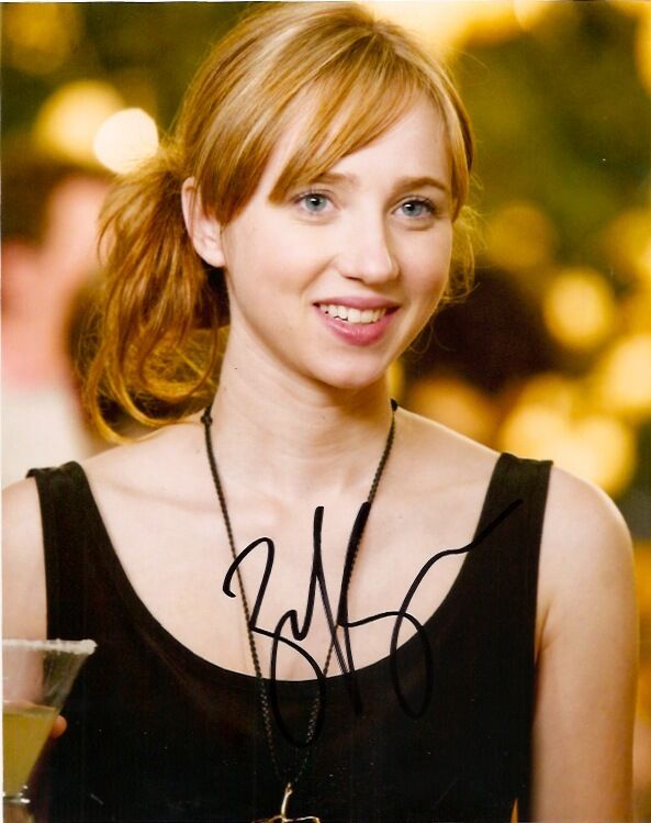 Zoe Kazan Autographed Signed 8x10 Photo Poster painting COA