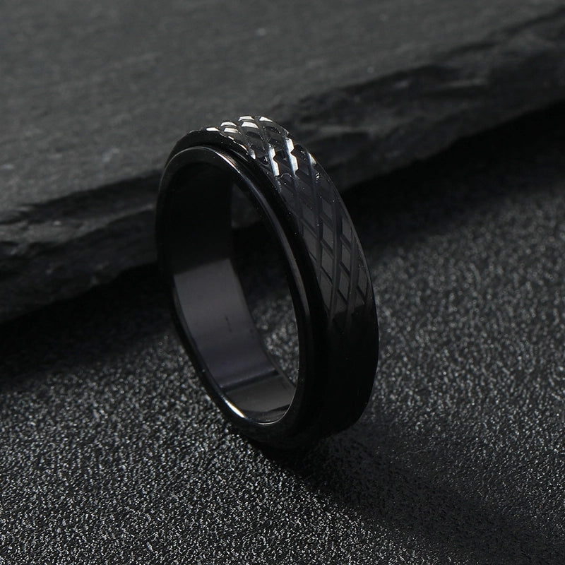 Casual Minimalist Geometric 304 Stainless Steel Plating Unisex Rings
